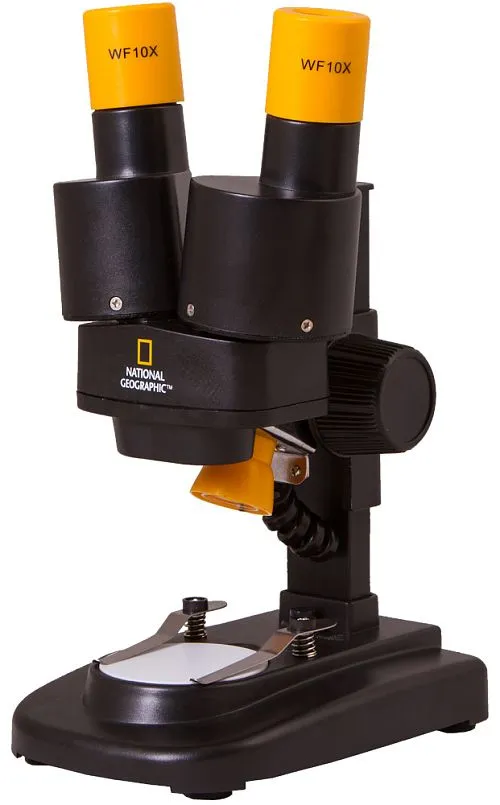 fotografía microscopio Bresser National Geographic 20x Stereo,  1