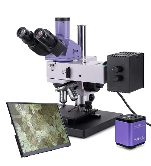 fotografía microscopio metalúrgico digital MAGUS Metal D630 LCD
