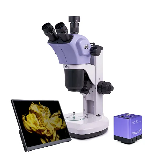 fotografía estereomicroscopio digital MAGUS Stereo D9T LCD