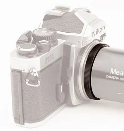 gráfico anillo adaptador Bresser para cámaras Nikon M42