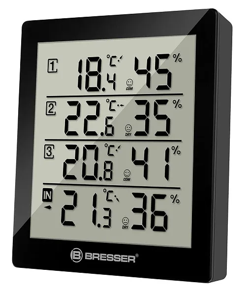 imagen estación meteorológica Bresser Temeo Hygro Quadro,  1
