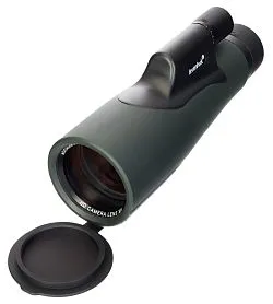 fotografía monocular Levenhuk Wise PLUS 10x56 con retícula