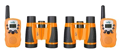 imagen kit de walkie-talkie y prismáticos Levenhuk LabZZ WTT10,  1