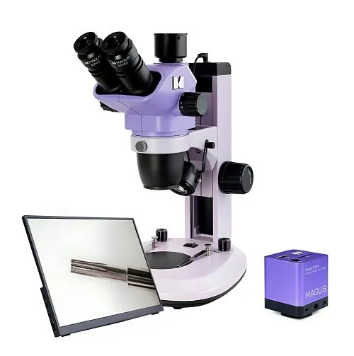 fotografía estereomicroscopio digital MAGUS Stereo D7T LCD BASE