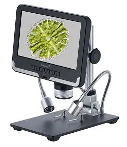 fotografía microscopio Levenhuk DTX RC2 con mando a distancia