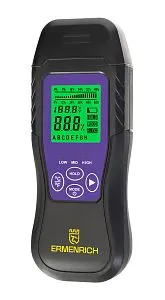 gráfico detector de humedad Ermenrich Wett MW30