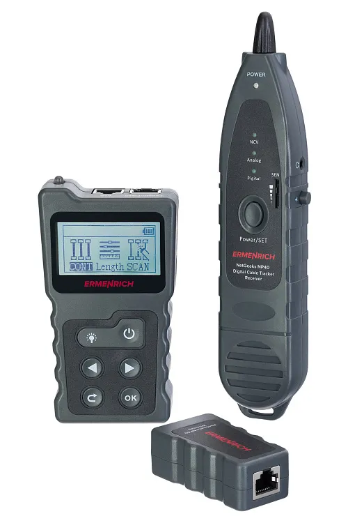 imagen rastreador digital de cables Ermenrich NetGeeks NP40,  1