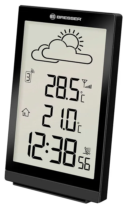 gráfico estación meteorológica  Bresser TemeoTrend ST RC, negro,  1