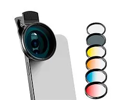 foto juego de filtros para teléfono inteligente Levenhuk Kelvin SLF7