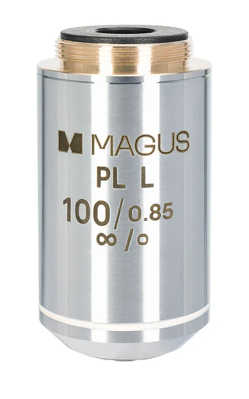 foto objetivo MAGUS 100PLL 100х/0,85 Plan L WD 0,40 mm