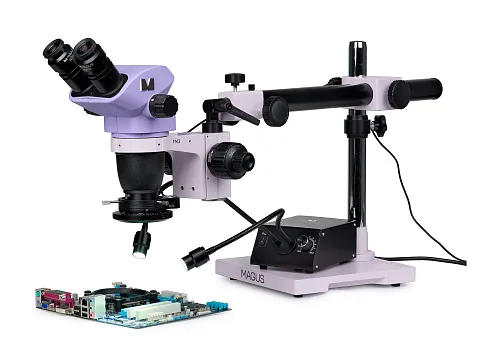 gráfico estereomicroscopio MAGUS Stereo 8BR para reparaciones electrónicas