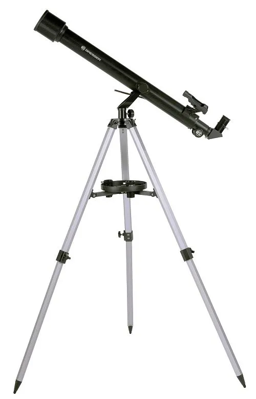 gráfico telescopio Bresser Stellar 60/800 AZ con adaptador de cámara de smartphone,  1