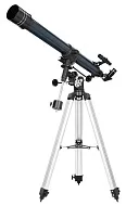 imagen telescopio Levenhuk Discovery Spark 709 EQ con libro