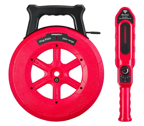 imagen detector de obstrucciones en tuberías Ermenrich Ping ES20,  1