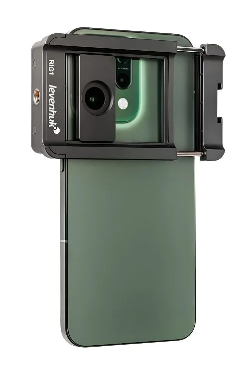 fotografía mini jaula para teléfono inteligente Levenhuk Kelvin RIG1,  1