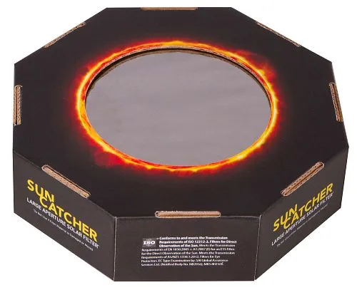 imagen filtro solar Sun Catcher de Explore Scientific para telescopios con una apertura de 80–102 mm,  1