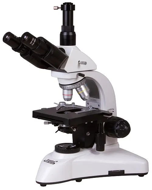 imagen microscopio trinocular Levenhuk MED 20T,  1