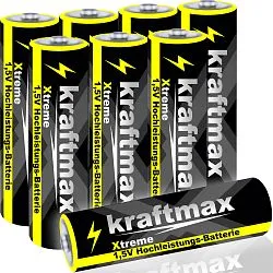 gráfico pila Kraftmax AA LR6, alcalina, 1,5 V (1 unidad)