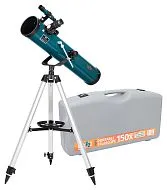 gráfico telescopio Levenhuk LabZZ TK76 con estuche