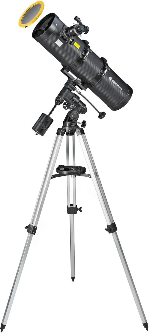 fotografía telescopio Bresser Pollux 150/750 EQ3 con Filtro solar,  1
