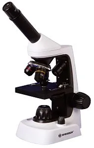 gráfico microscopio Bresser Junior con aumento 40x-2000x