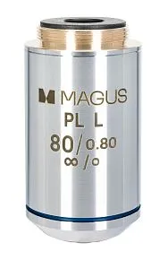 fotografía objetivo MAGUS 80PLL 80х/0,80 Plan L WD 1,25 mm