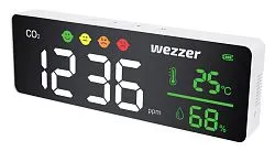 foto medidor de la calidad del aire Levenhuk Wezzer Air MC50