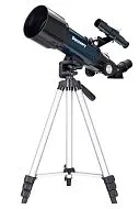 fotografía telescopio Levenhuk Discovery Sky Trip ST70 con libro