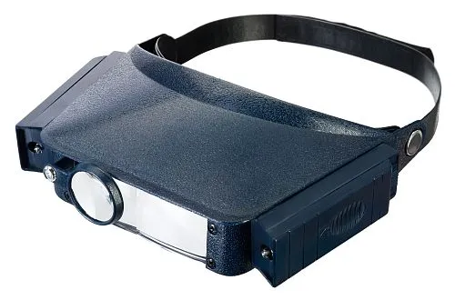 gráfico lupa frontal Levenhuk Discovery Crafts DHD 10,  1