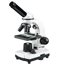 gráfico microscopio Bresser Junior Biolux SEL 40–1600x con estuche, blanco