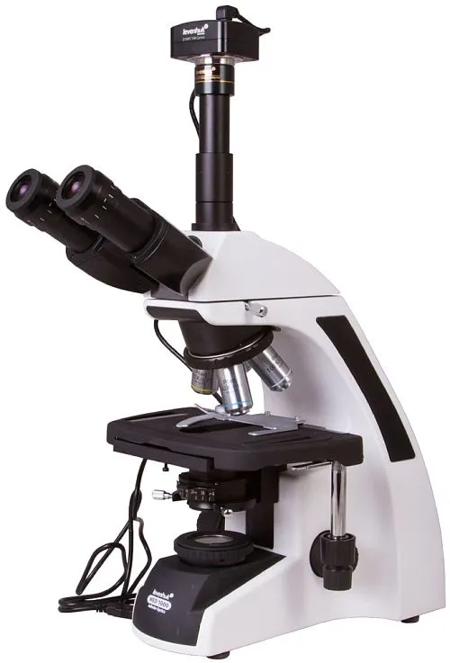 imagen microscopio trinocular digital Levenhuk MED D1000T 14M,  1