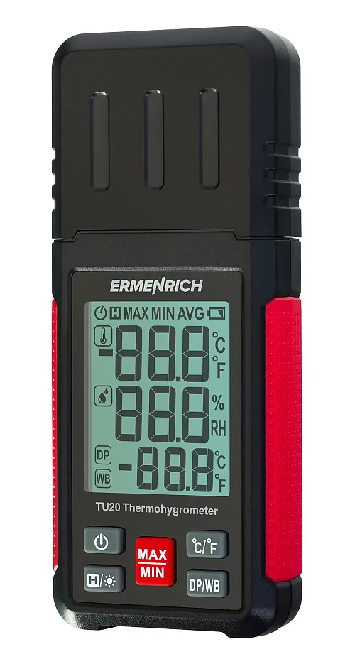 fotografía termohigrómetro Ermenrich Wett TU20