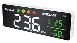 fotografía termohigrómetro monitor de ruido Levenhuk Wezzer Teo TH70