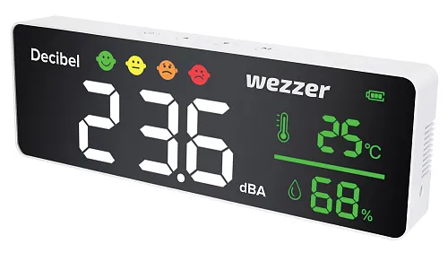 fotografía termohigrómetro monitor de ruido Levenhuk Wezzer Teo TH70,  1