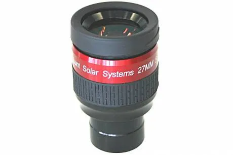 imagen lUNT LS27E H-alpha 60° 27mm 1.25" Flat Field Eyepiece,  1