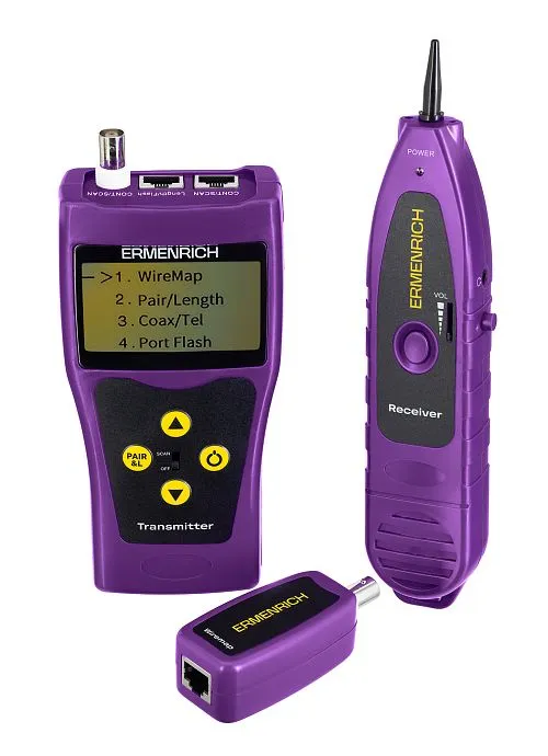 foto comprobador de cables de red Ermenrich NetGeeks NP30,  1