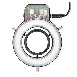 gráfico lámpara anular MAGUS LED 144A con adaptador roscado
