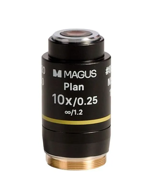 foto objetivo MAGUS 10PL60V Plan 10х/0,25 ∞/1,2 H60 mm,  1