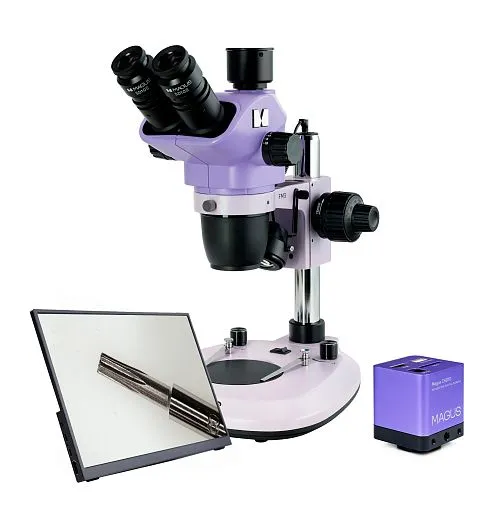 fotografía estereomicroscopio digital MAGUS Stereo D8T LCD BASE
