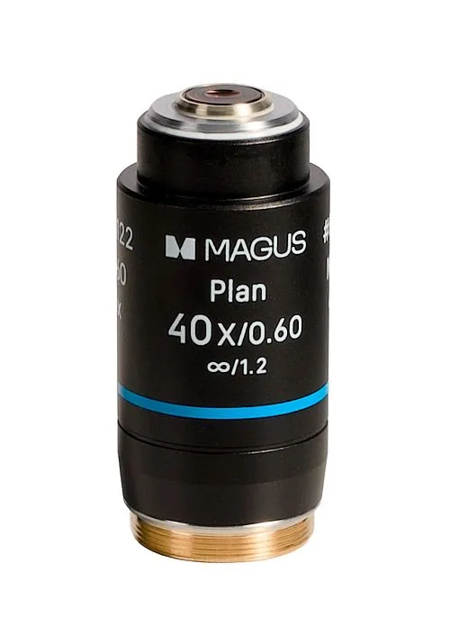 gráfico objetivo MAGUS 40PL60V Plan 40х/0,60 ∞/1,2 H60 mm,  1