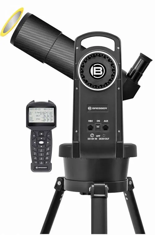 gráfico telescopio Bresser Automatic 80/400 GoTo,  1