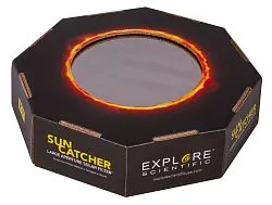 imagen filtro solar Sun Catcher de Explore Scientific para telescopios con una apertura de 60–80 mm