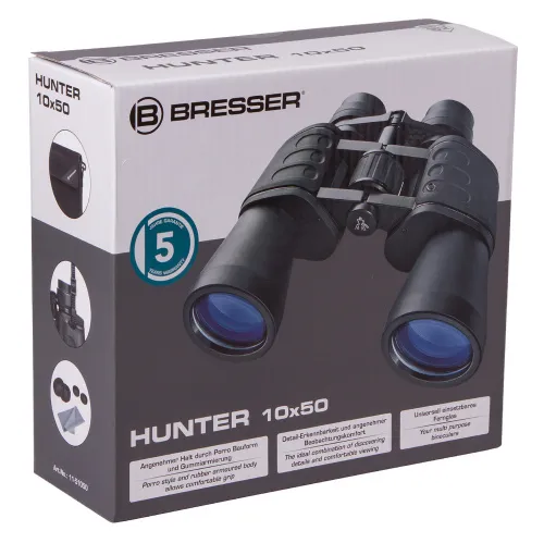 fotografía prismáticos Bresser Hunter 10x50,  8