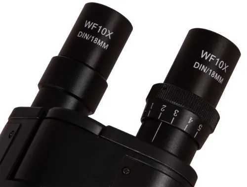 imagen microscopio trinocular digital Levenhuk MED D20T,  13