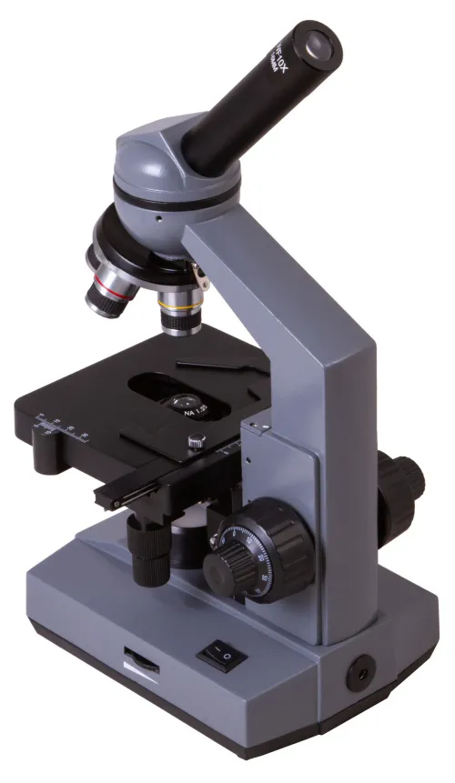 gráfico microscopio biológico monocular Levenhuk 320 PLUS,  6