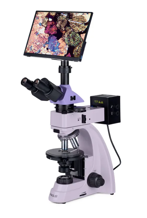 imagen microscopio polarizador digital MAGUS Pol D850 LCD,  3