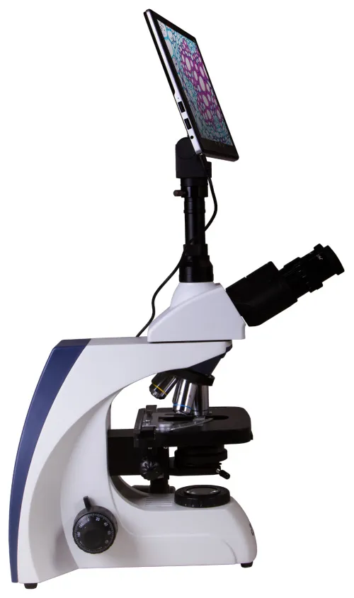 gráfico microscopio trinocular digital Levenhuk MED D35T LCD,  6