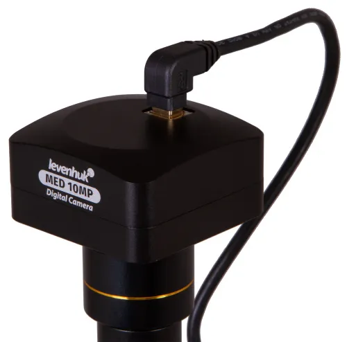 gráfico microscopio trinocular digital Levenhuk MED D35T,  9