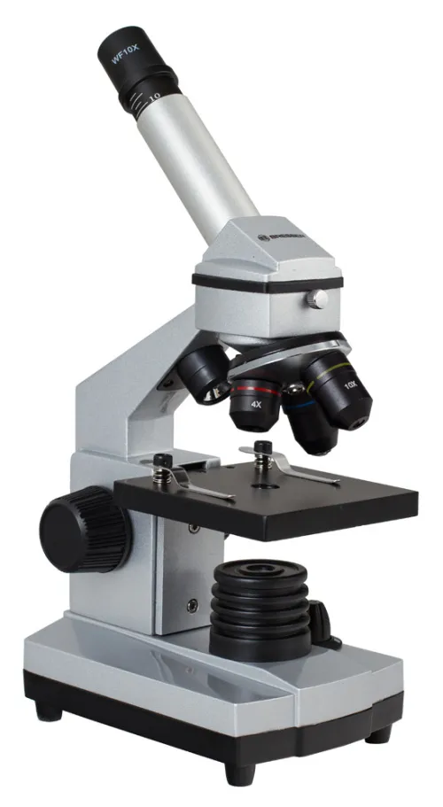 fotografía microscopio Bresser Junior 40–1024x, con funda,  2