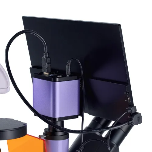 gráfico microscopio digital invertido de fluorescencia MAGUS Lum VD500 LCD,  21